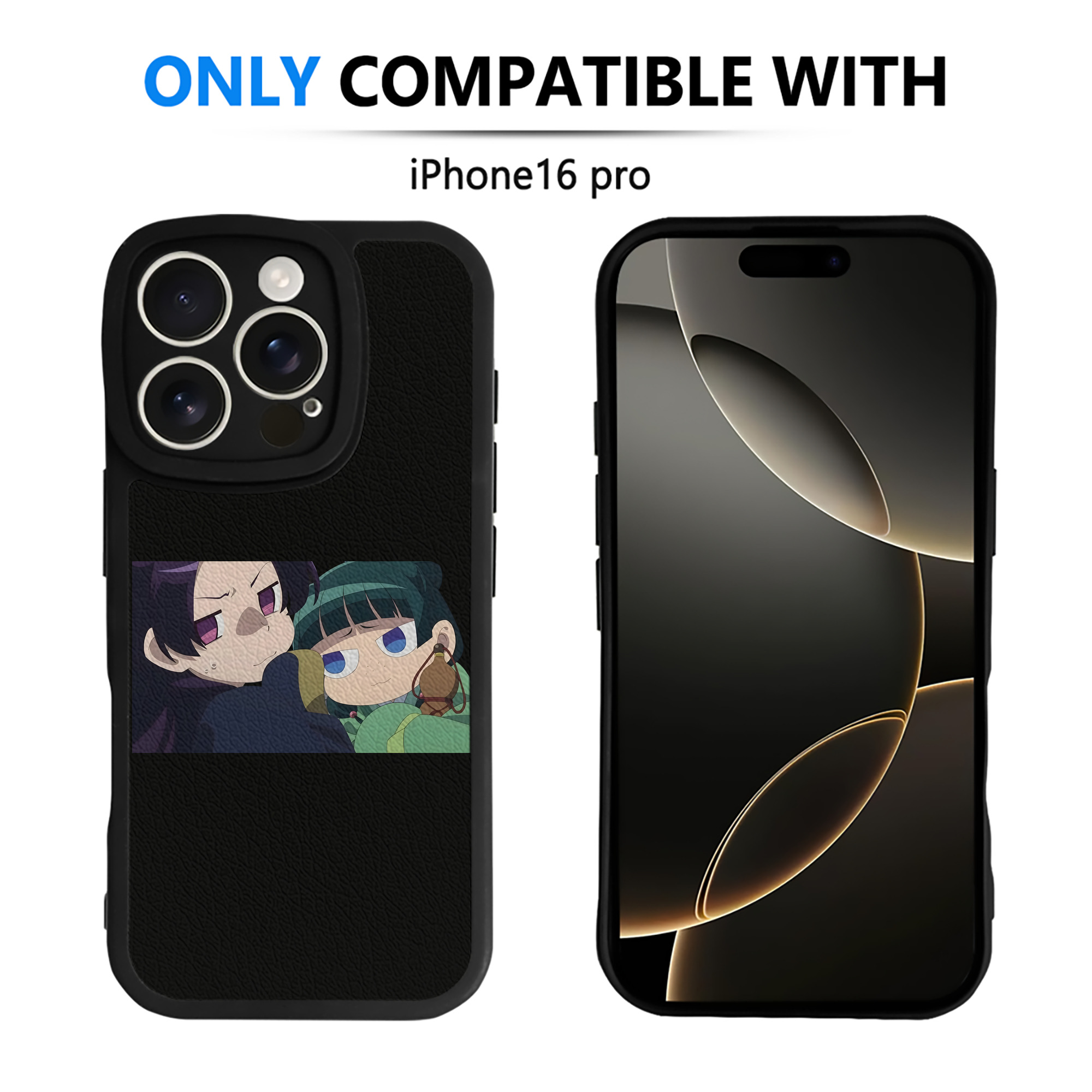 薬屋のひとりごと The Apothecary Diaries 【iPhone 16シリーズ対応】シリコンスマホケース（レザー調） 材質：シリコン